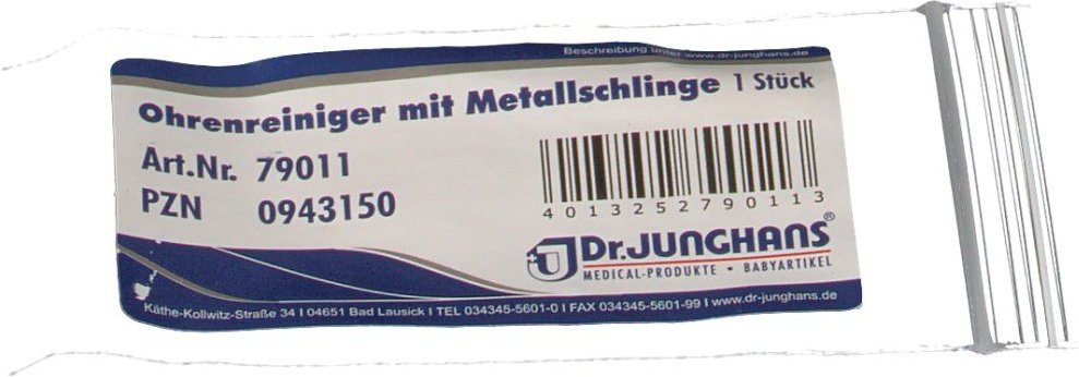 Ohrenreiniger m.Metallschlinge 12 St Ohrreiniger