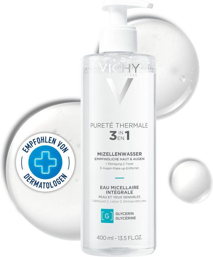 Vichy Purete Thermale Mineral Mizellen-Fluid sens. 400 ml Flüssigkeit