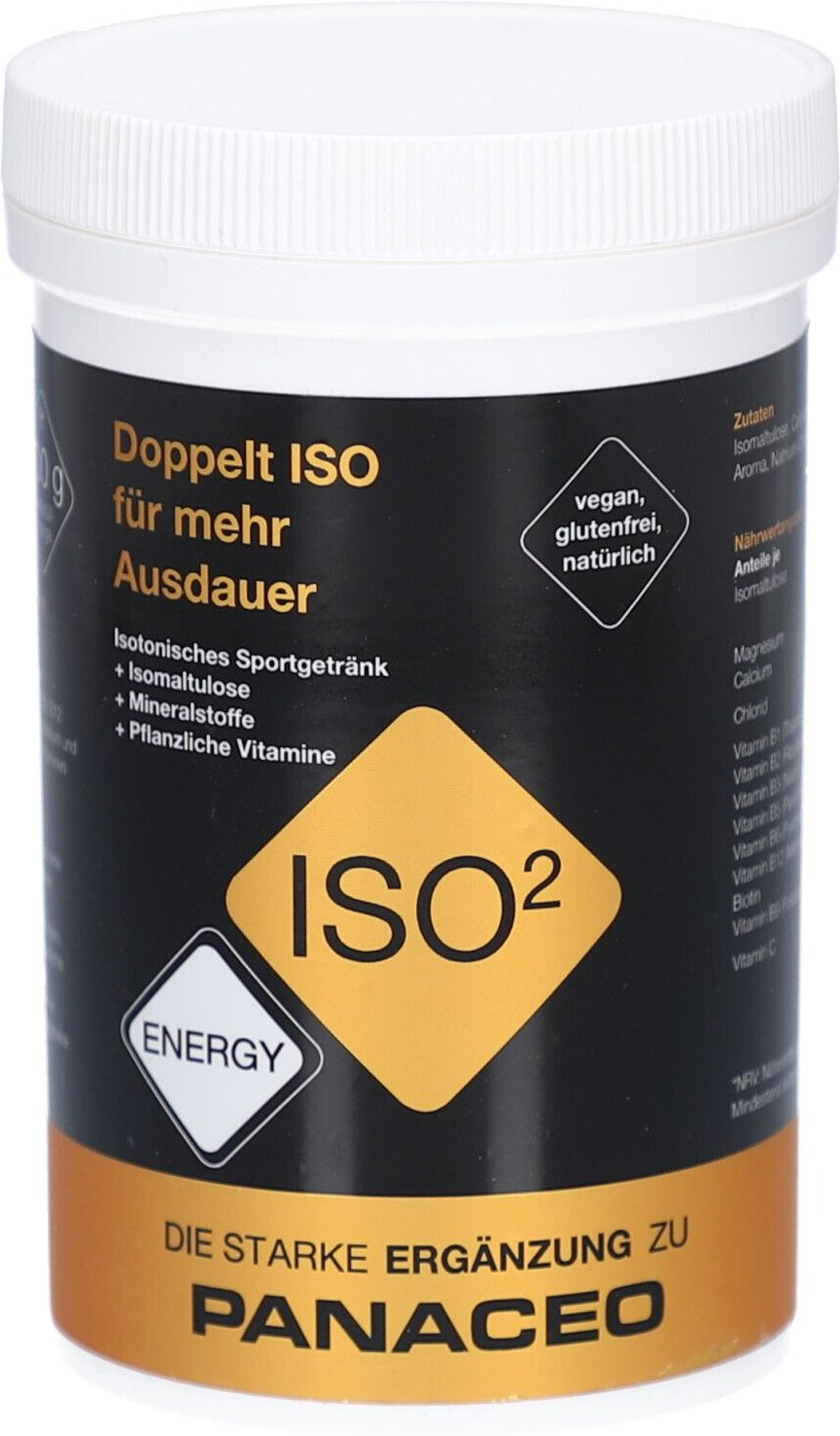 Panaceo Energy Iso2 Pulver 400 g