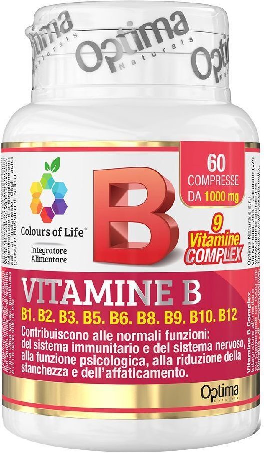 Vitamine B Compl 60Cpr Colours 60 g Tabletten
