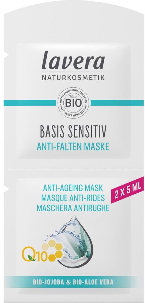 Lavera basis sensitiv Maske Q10 2x5 ml Gesichtsmaske