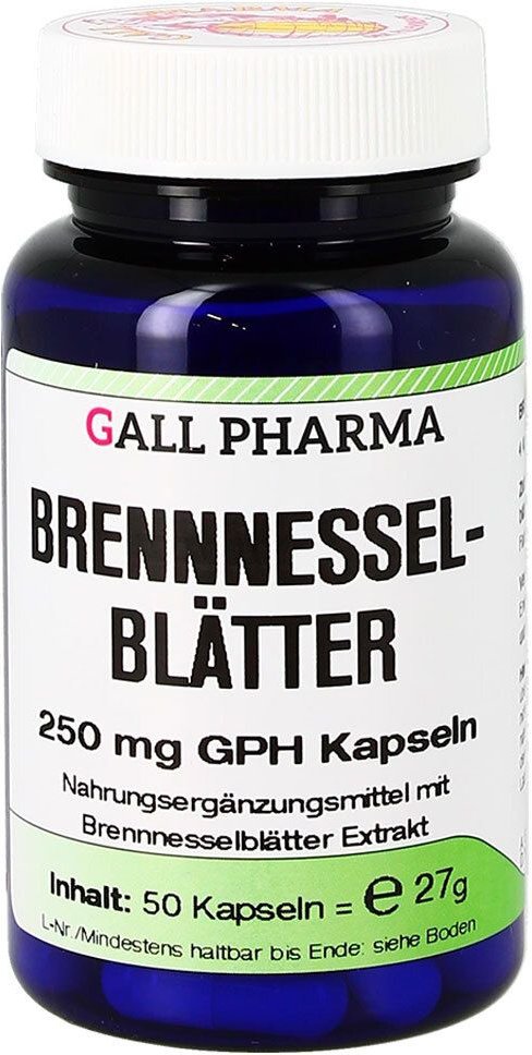 Thumbnail - Brennnesselblätter 250 mg GPH Kapseln
