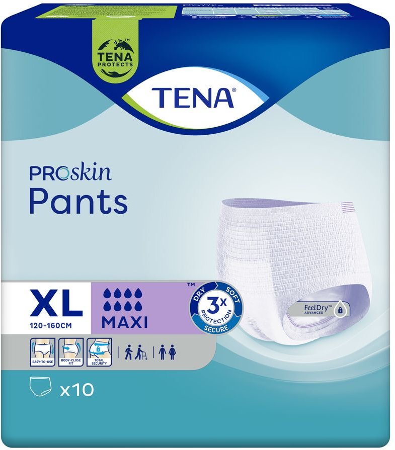 Tena Pants Maxi XL 10Pz 10 St Windeln