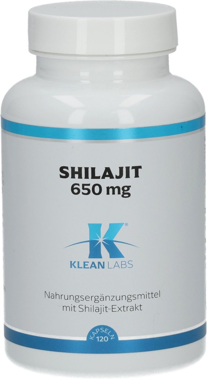 Shilajit KPS 650Mg Kleanlabs 120 St Kapseln