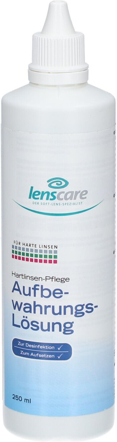 Lenscare Aufbewahrungslösung f.formstabile Linsen 250 ml Lösung