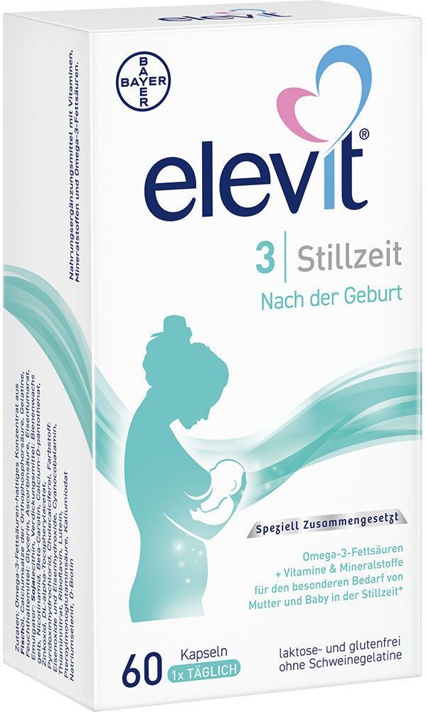 Elevit 3 Stillzeit Weichkapseln 60 St