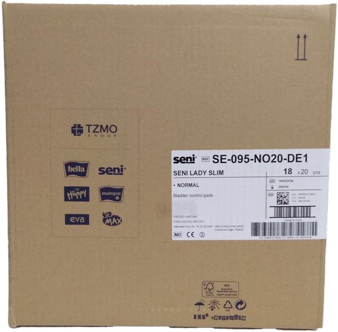 Seni Lady Slim Inkontinenzeinlage normal 18x20 St Inkontinenzslip