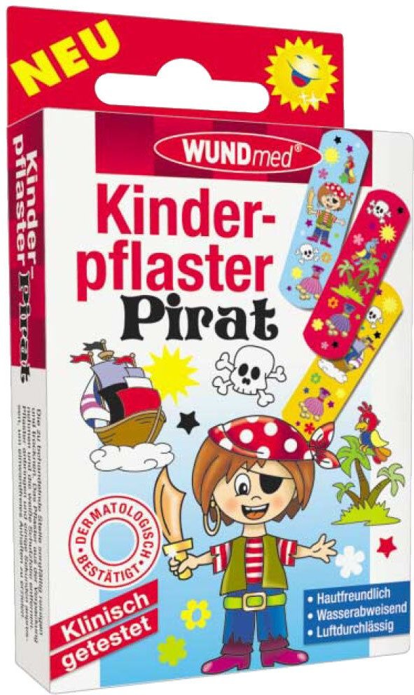 Thumbnail - Kinderpflaster Pirat 10 St Pflaster