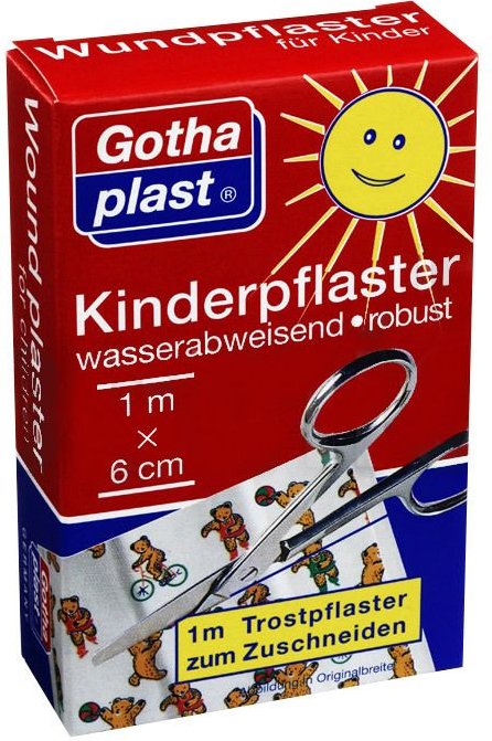 Gothaplast Kinderpflaster 6 cmx1 m 1 St Pflaster