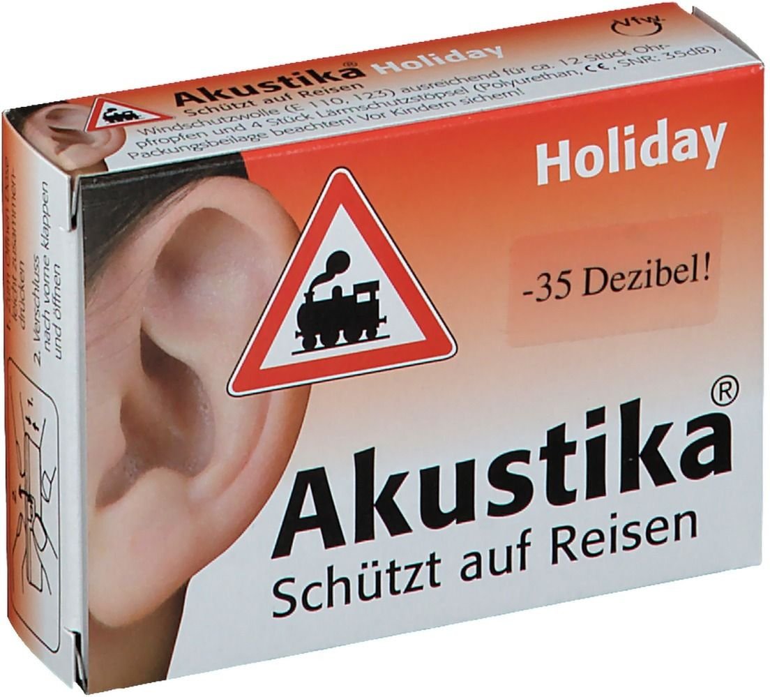 Akustika Holiday Windschutzwolle + Lärmschutzstöp.