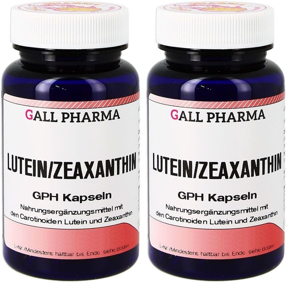 Lutein Zeaxanthin GPH Kapseln 2x 2x90 St