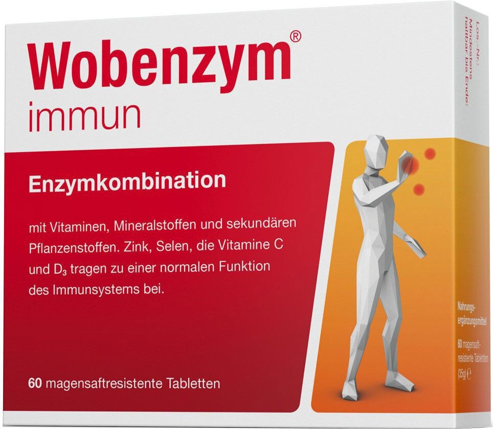 2x 60 St. Wobenzym® immun 2x60 St Tabletten magensaftresistent