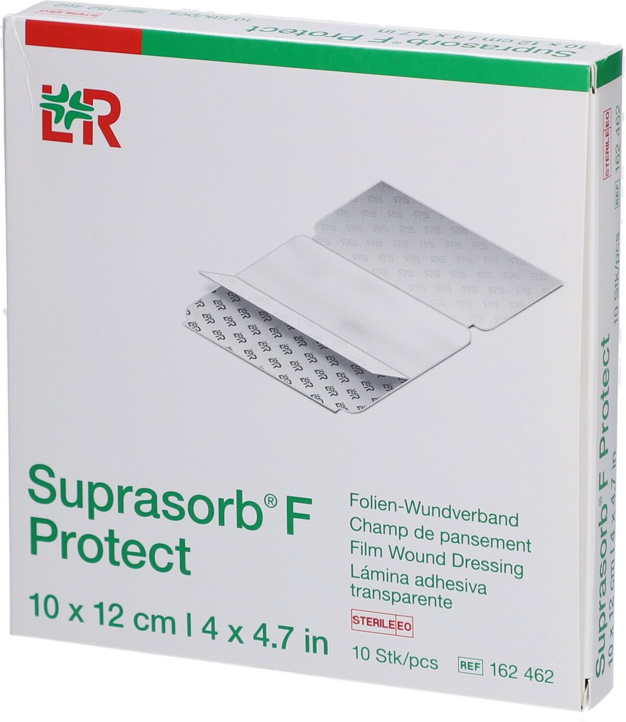 Suprasorb F Protect Folien-Wundverb.10x12 cm ste. 10 St Verband