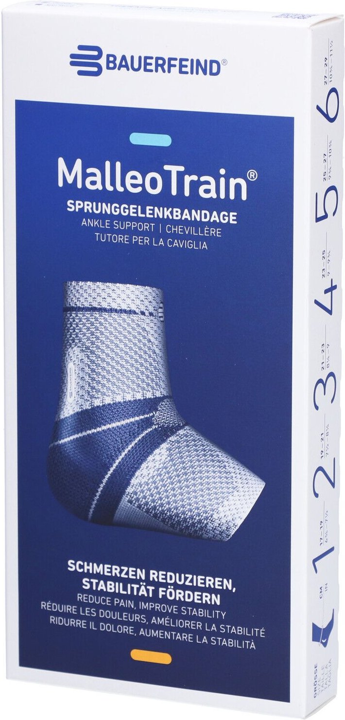 Malleotrain Aktivbandage Gr3 rechts titan (n) 1 St Bandage(s)
