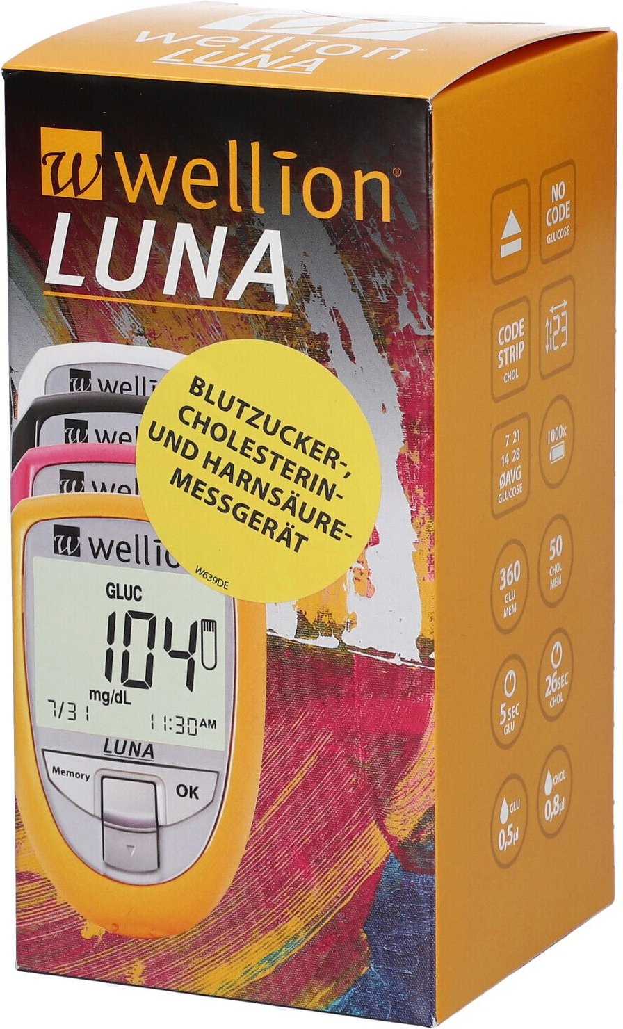 Wellion LUNAtrio Blutzuckermessg.Set mg/dl weiß 1 St Sonstige