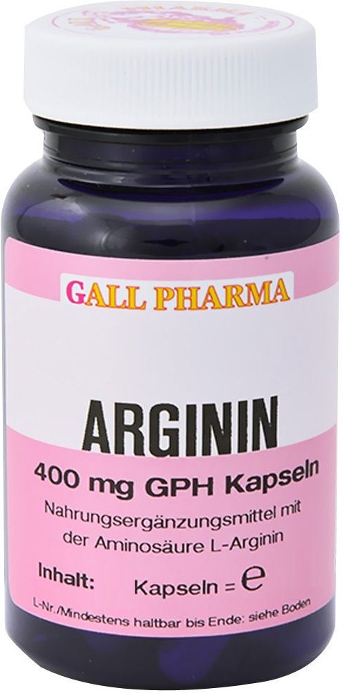 Arginin 400 mg GPH Kapseln 120 St