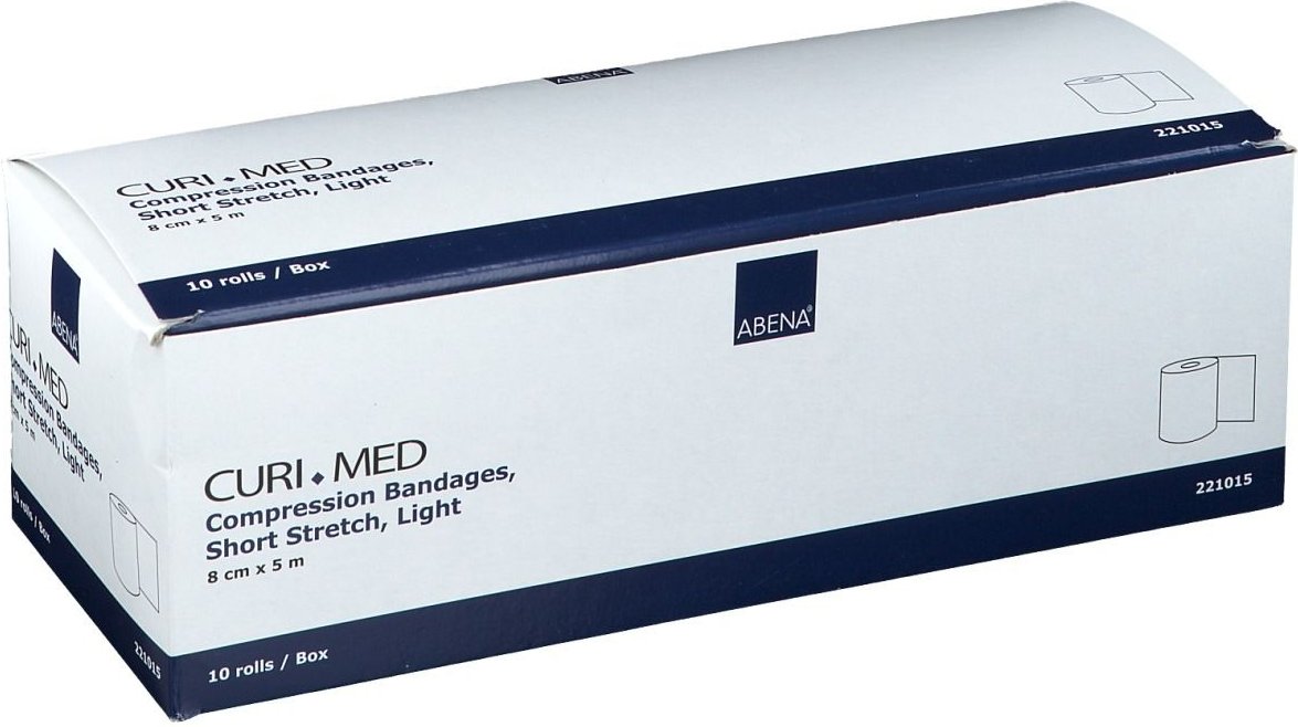 Kompressions Binde Kurzzug 8 cmx5 m 10 St Binden