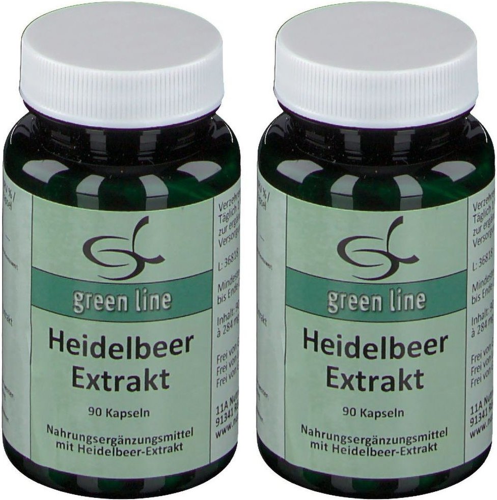 Heidelbeer Extrakt Kapseln 2x 2x90 St