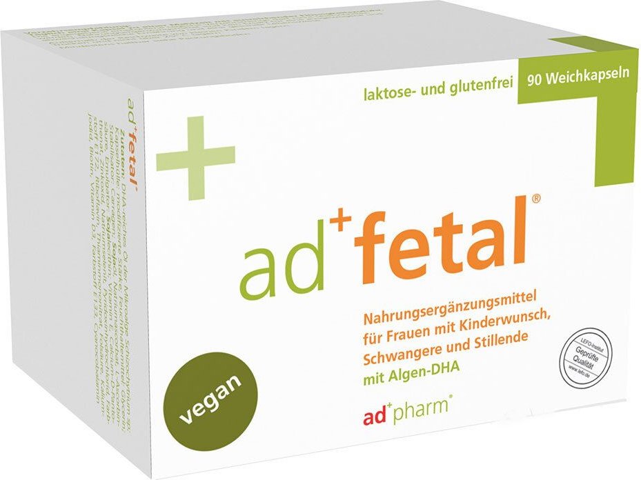 Adfetal Quartalspackung Weichkapseln 90 St
