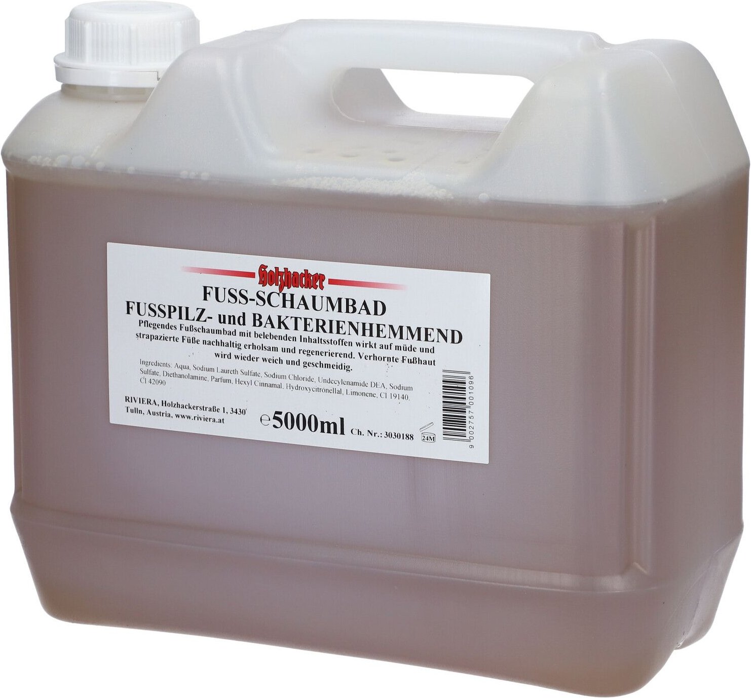 FU Schaumbd Holzh.pilzhemm 5000 ml Fußbad