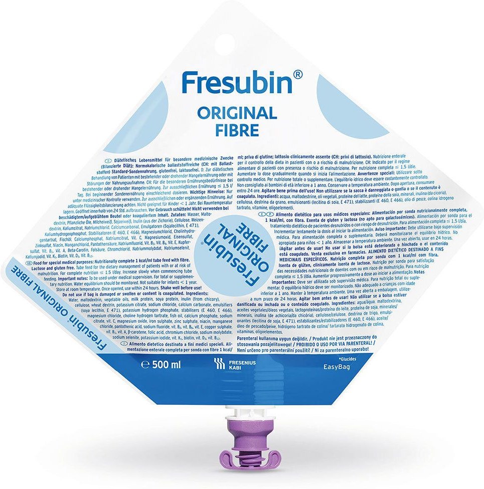 Fresubin Original Fibre Easy Bag 15x500 ml Flüssigkeit