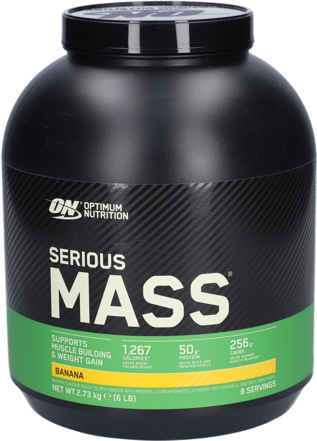 Optimum Nutrition Serious Mass 6LB Banana 2730 g Pulver