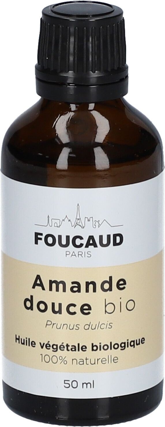 Foucaud Huile Végétale Amande Douce - Adoucissante, Apaisante 50 ml Hautöl