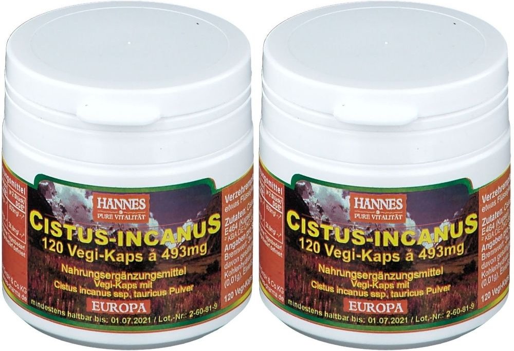 Cistus Incanus Vegi-Kaps 400 mg 2x 2x120 St Kapseln