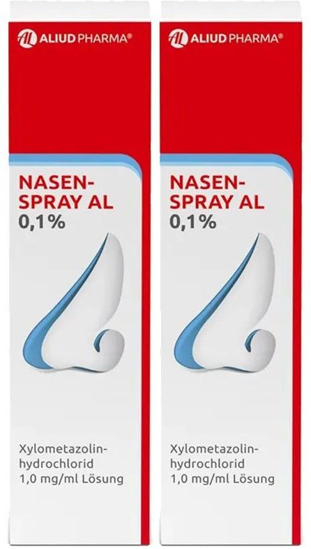 Nasenspray AL 0.1% Doppelpack 2x10 ml Lösung