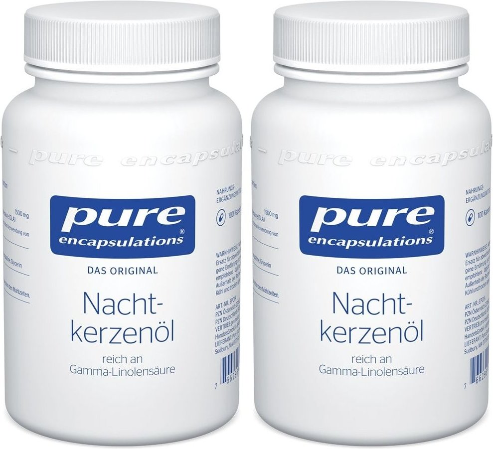 Pure Encap Nachtkerzenoel x2 2x100 St Kapseln