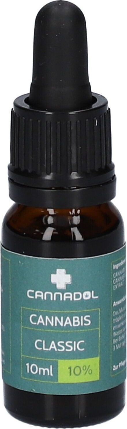 CBD 10% Bio Cannadol Hanfextrakt Classic Tropfen 10 ml