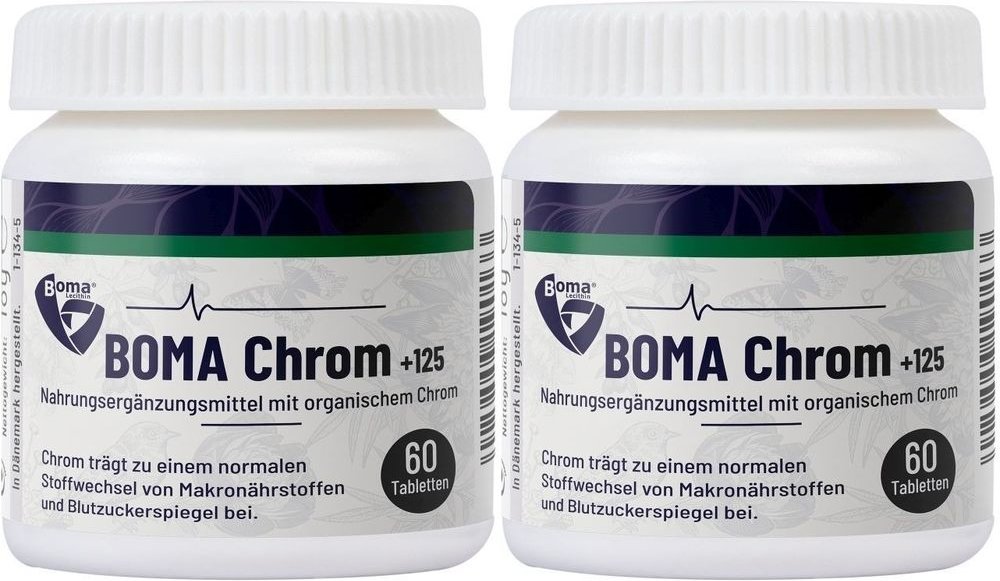 Chrom+125 Tabletten 2x 2x60 St