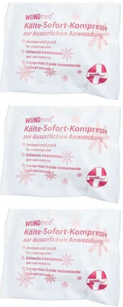 Kälte Sofort Kompresse 13,5x18 cm 3x 3x1 St Kompressen