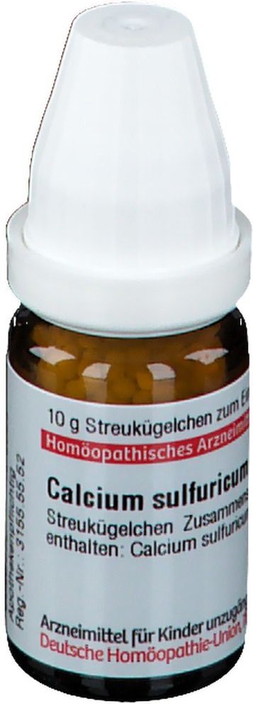Calcium Sulfuricum D 30 Globuli 10 g