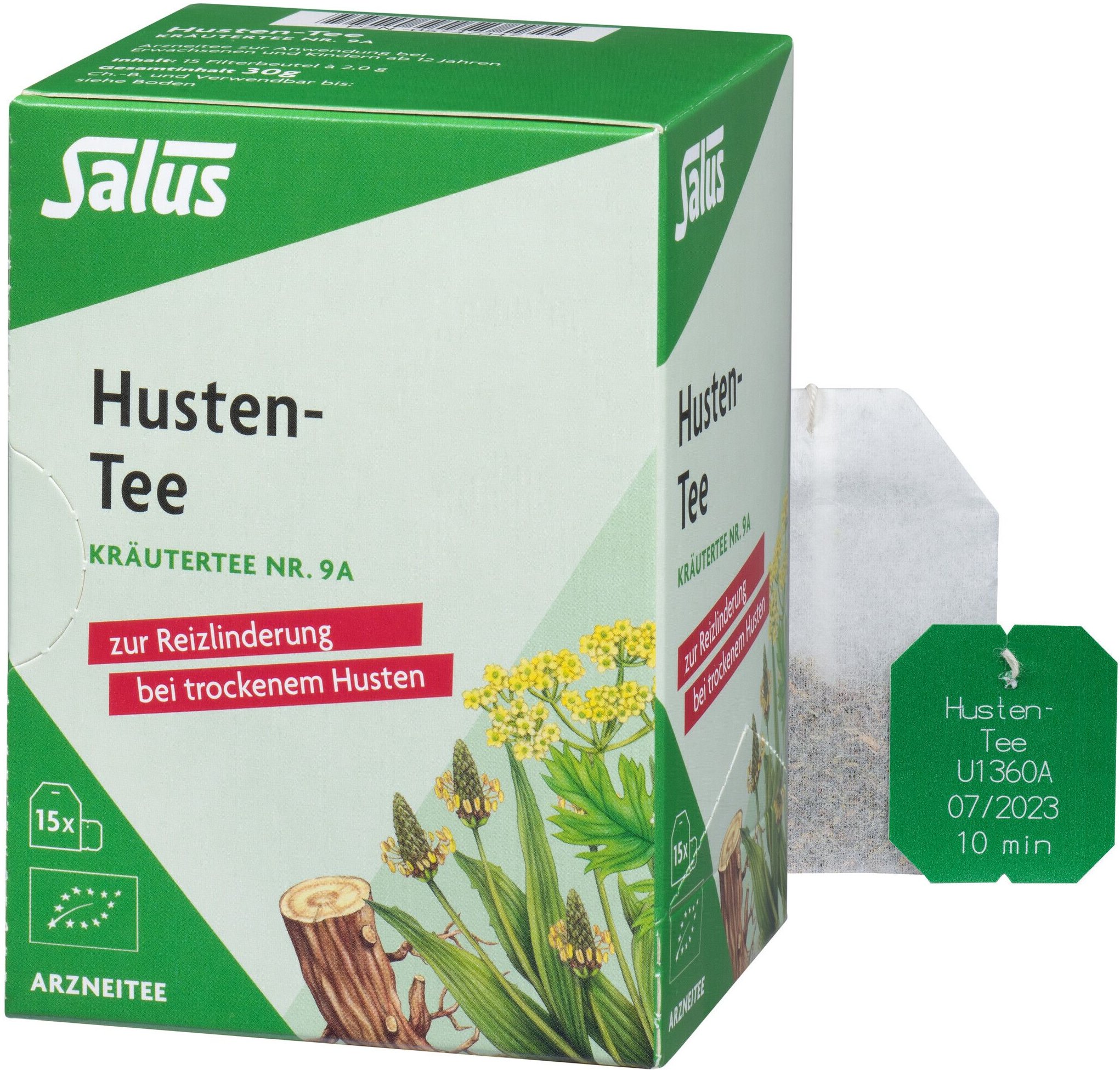 Thumbnail - Husten TEE Kräutertee Nr.9a Salus Filterbeutel 15 St