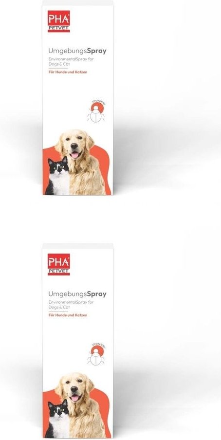 PHA UmgebungsSpray f.Hunde/Katzen 2x 2x150 ml Spray
