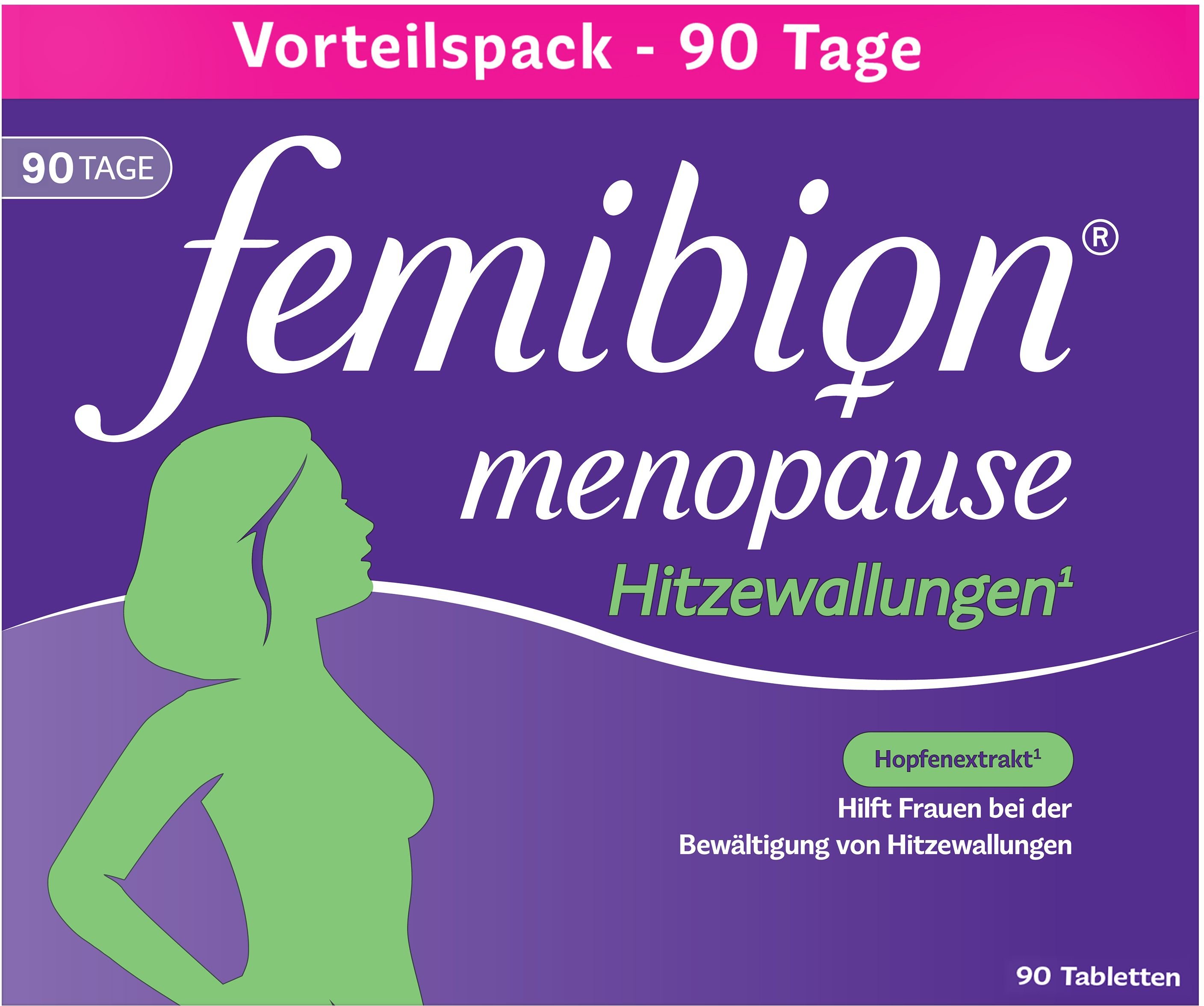 Femibion Menopause Hitzewallungen Tabletten 90 St