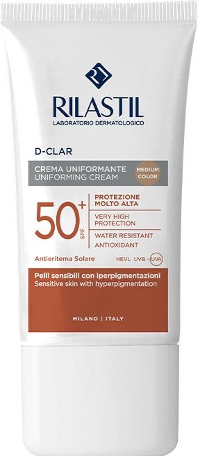 Rilastil SUN SYS D Clar M 50+ 40 ml Sonnenschutzcreme