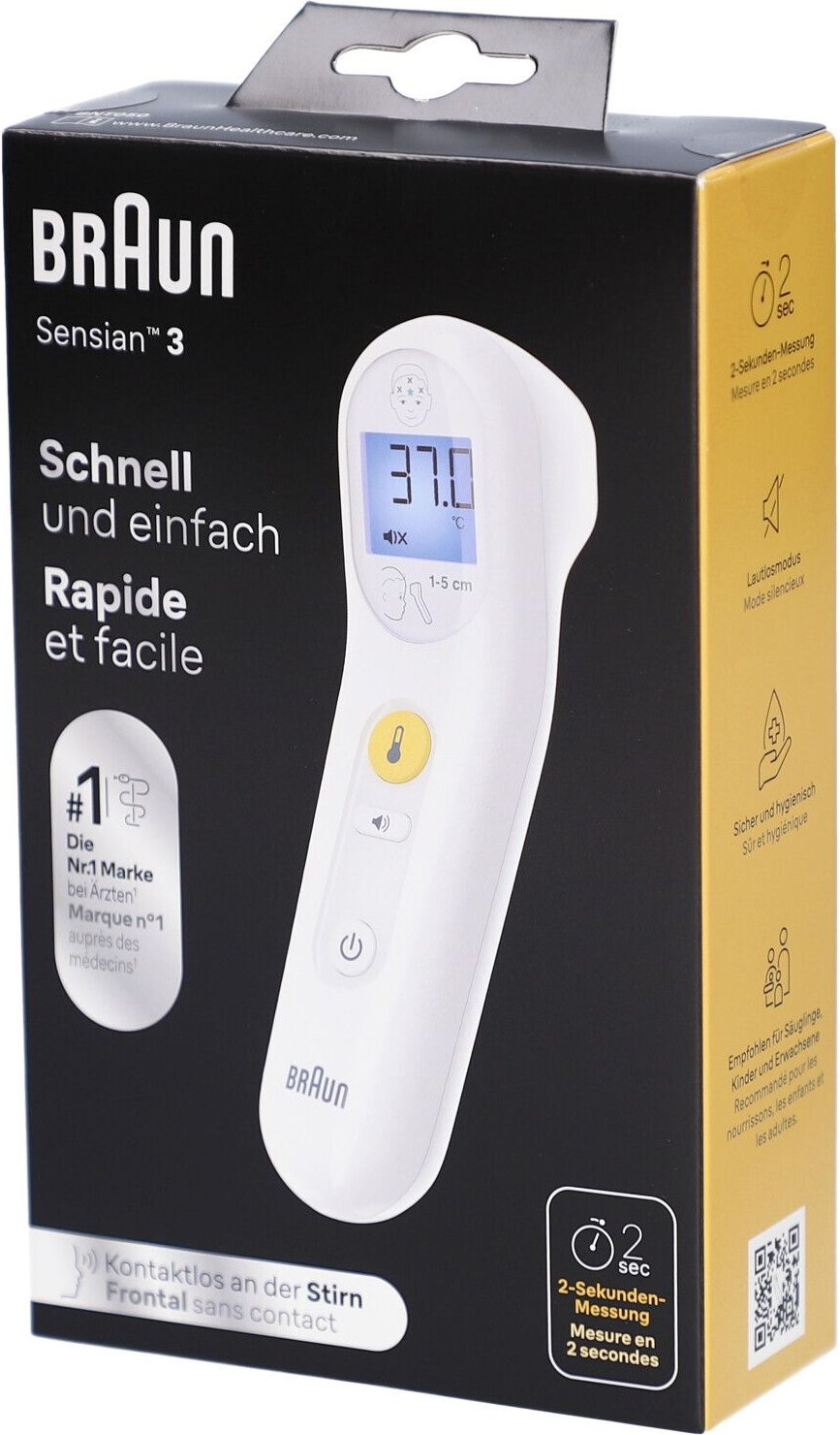 Braun Sensian 3 kontaktloses Thermometer 1 St