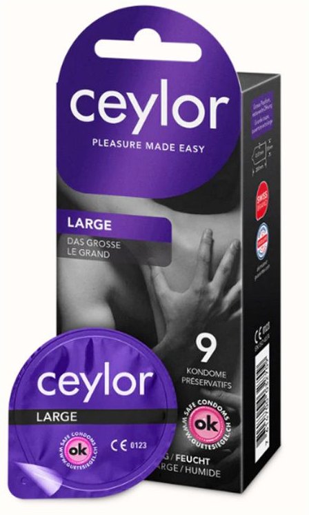 Ceylor Large Präservativ 9 Stk St Kondome