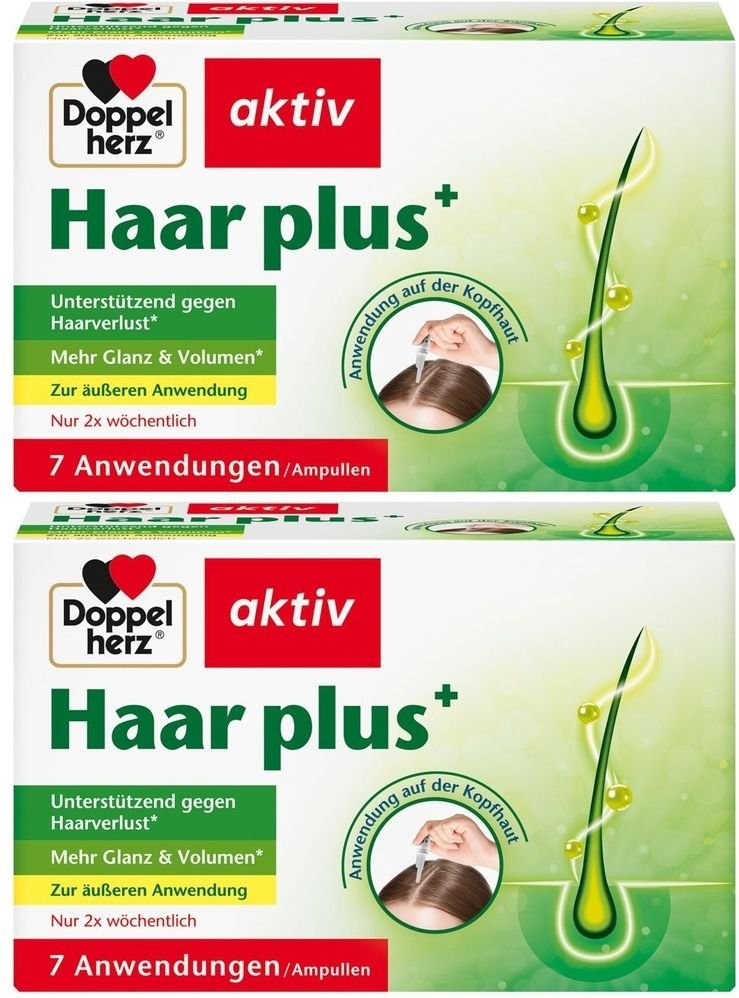 Doppelherz Haar Plus x2 2x7 St Ampullen