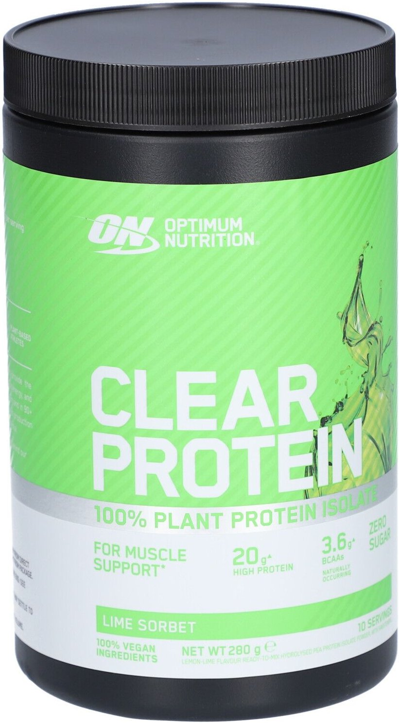 Optimum Nutrition Gold Standard Clear Plant 280g LemOptimum & Lime 280 g Pulver