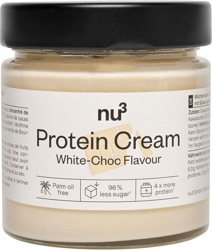 nu3 Protein Cream White-Choc 200 g Creme