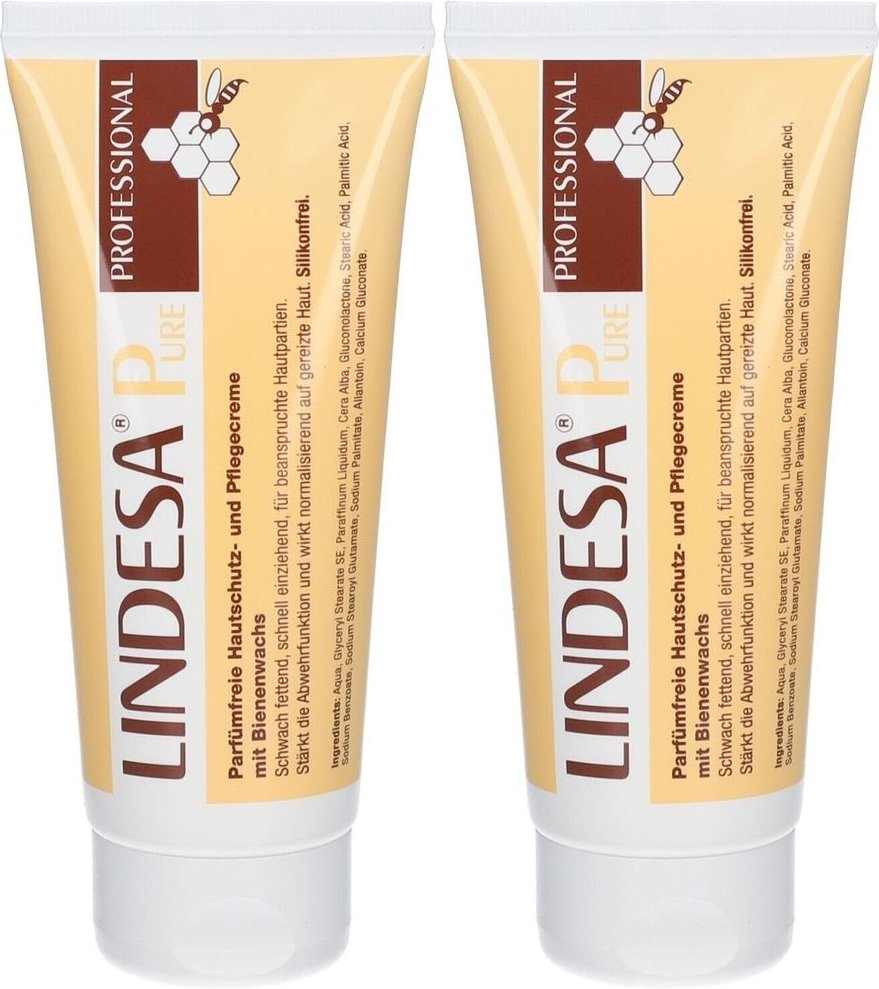 Lindesa Pure Professional x2 2x100 ml Creme