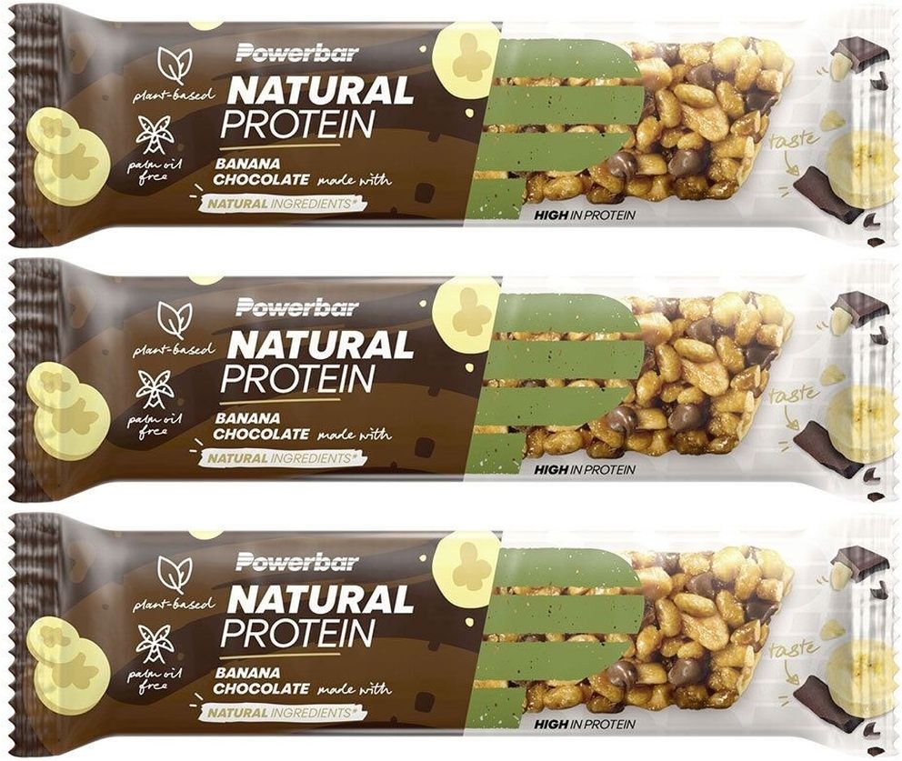 Powerbar Natural Protein Bananen-Schokolade 3x 3x40 g Riegel