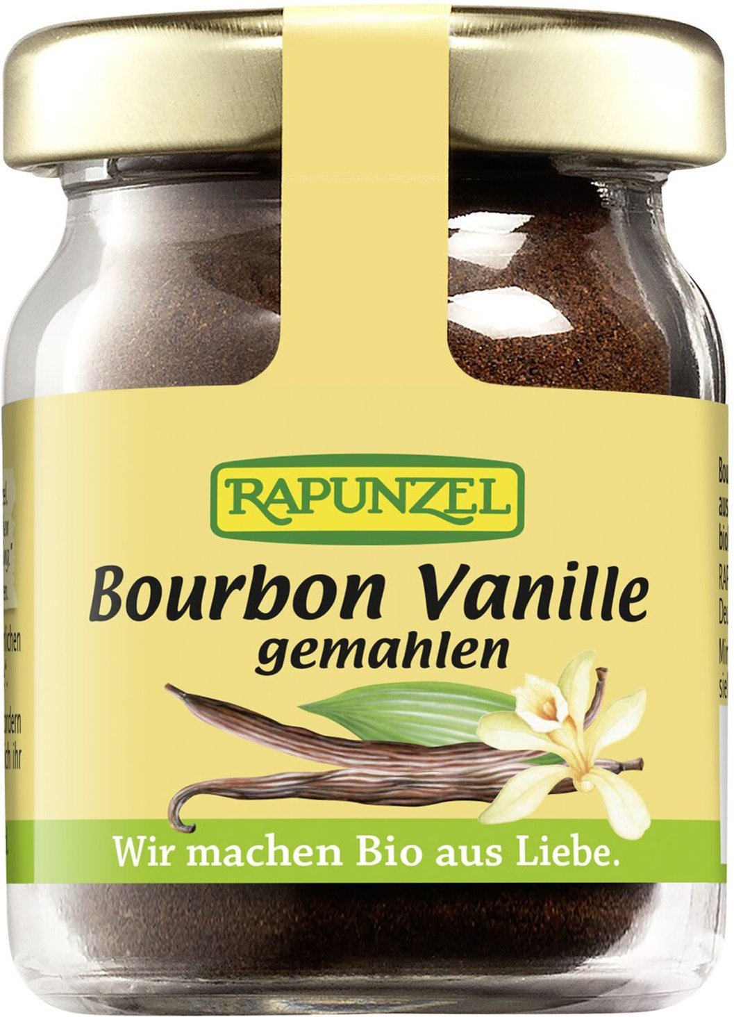 Rapunzel Bio Bourbon Vanille, Pulver 15 g