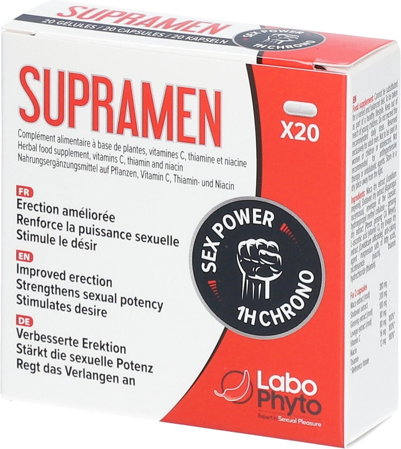 Labophyto Supramen Gelul 20 St Kapseln