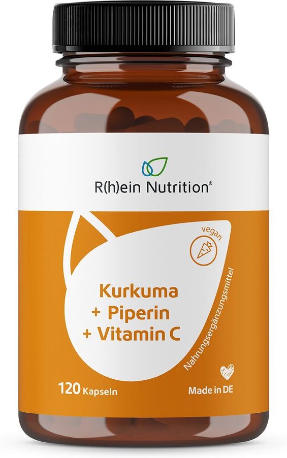 Kurkuma 95% Curcumin+Piperin+Vitamin C vegan Kaps. 120 St Kapseln