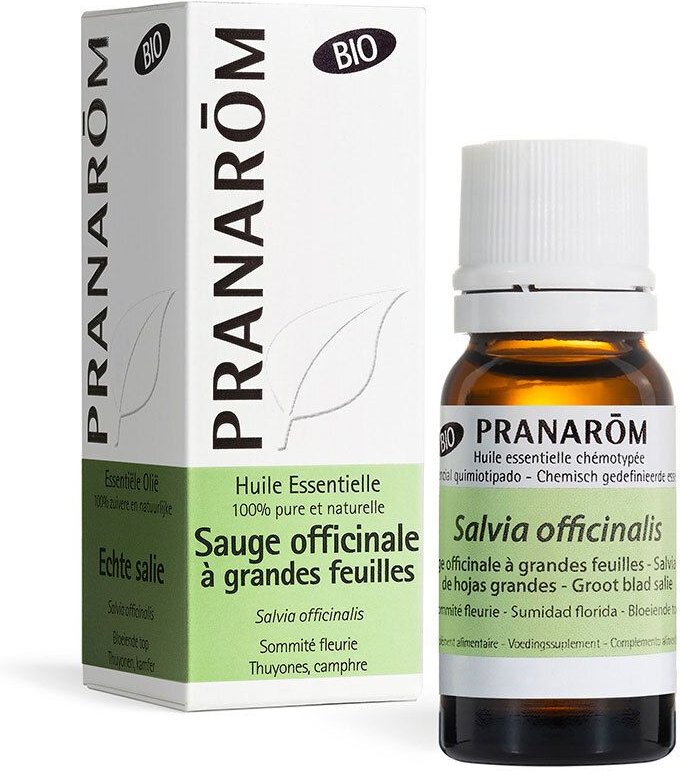 Pranarom Salie 6763 Bio Essentiële Olie 10 ml Ätherisches Öl