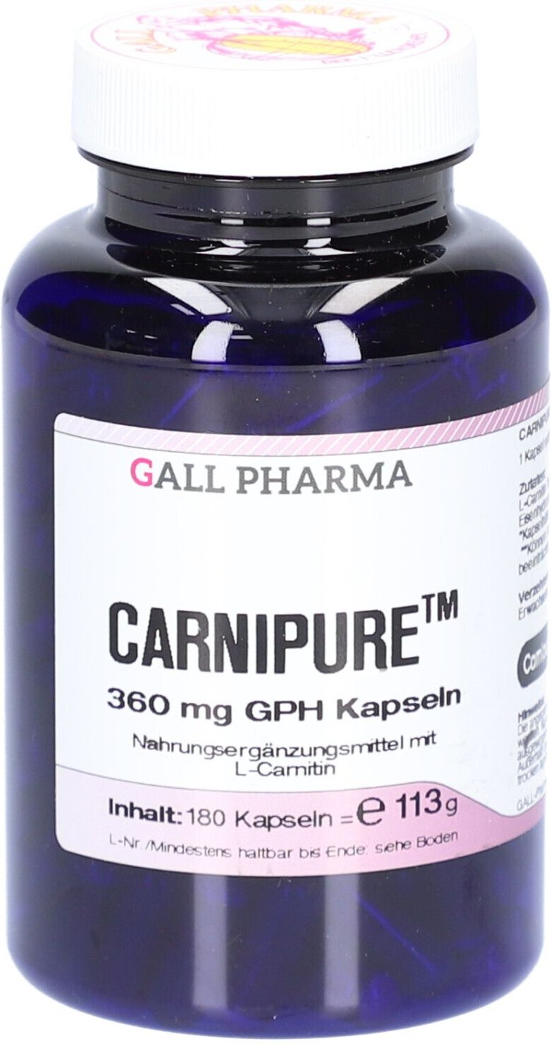 Carnipure 360 mg GPH Kapseln 180 St